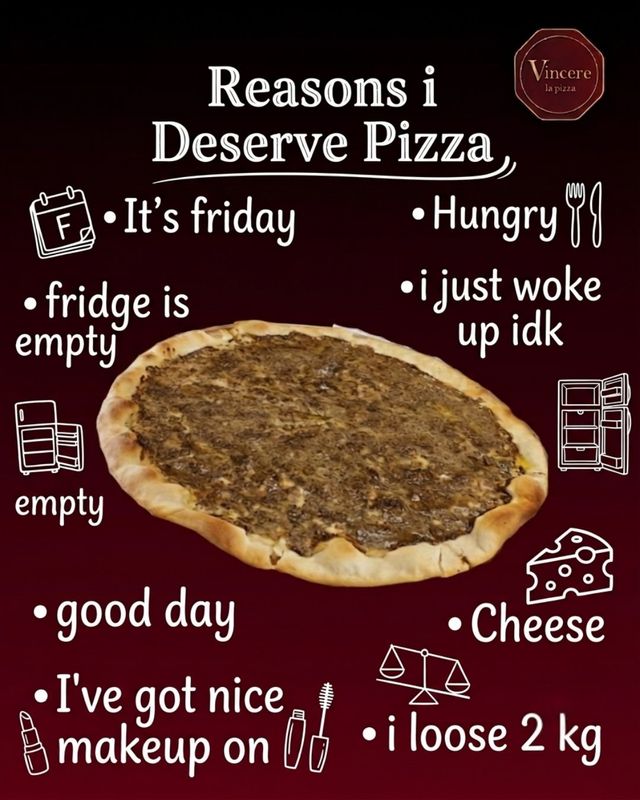 เหตุผลที่คุณคู่ควรกับพิซซ่า Vincere La Pizza