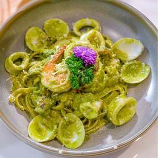 Fettuccine Pesto Sauce