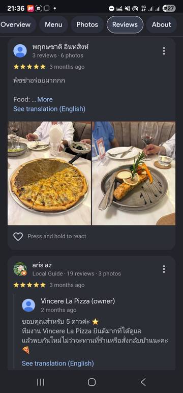 Google Review Screenshot